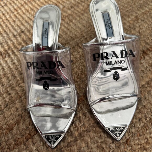 Prada Plex Logo- Heels - Picture 10 of 11